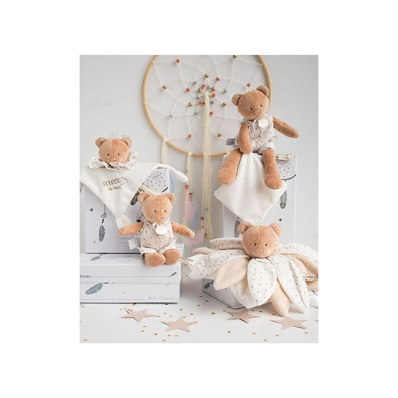 Doudou pétales Ours - Attrape-rêves - 26 cm