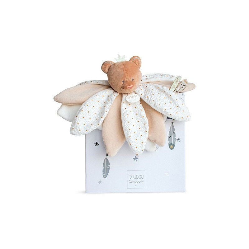 Doudou pétales Ours - Attrape-rêves - 26 cm