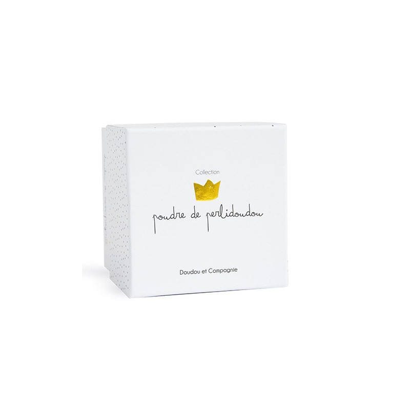 Doudou ours mouchoir marron Petit Roi - 10 cm