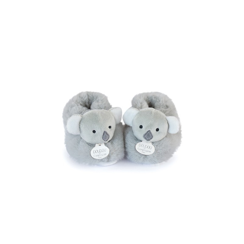 Chaussons bébé en peluche Koala - Unicef - 0-6 mois