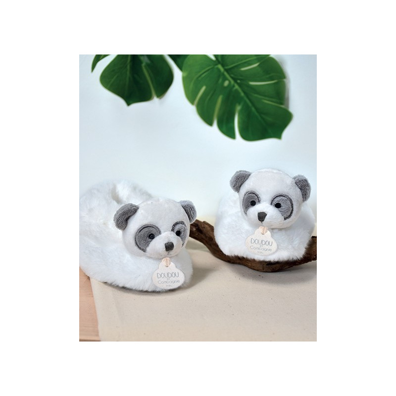Chaussons en peluche Panda - Unicef - 0-6 mois