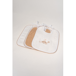 Lot de 3 Bavoirs Petit Modèle Collection Palace